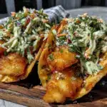 crispy beer-battered fish tacos - featured image