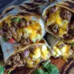 crispy breakfast burrito - featured image