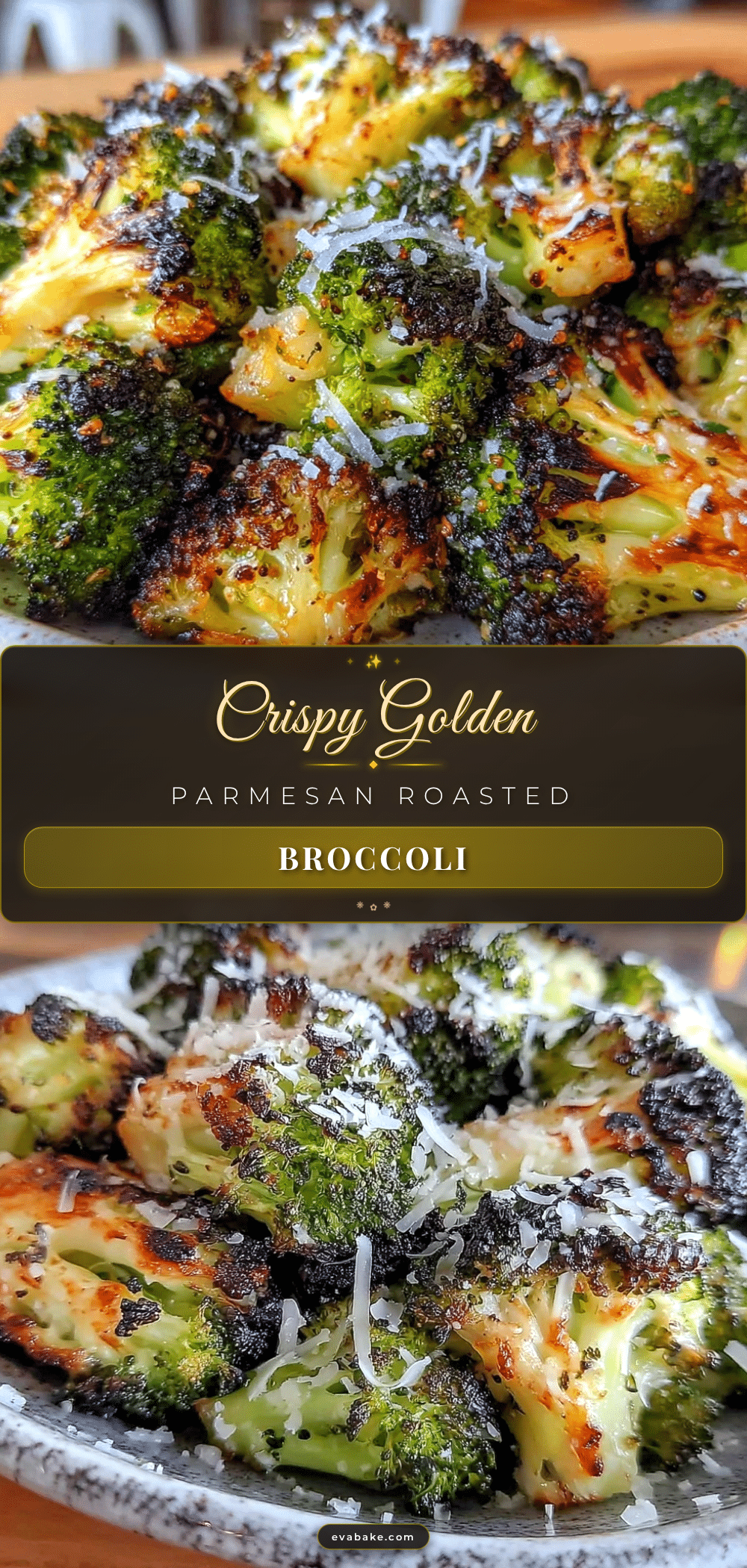 crispy parmesan roasted broccoli recipe