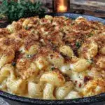crispy smoked mac and cheese - featured image