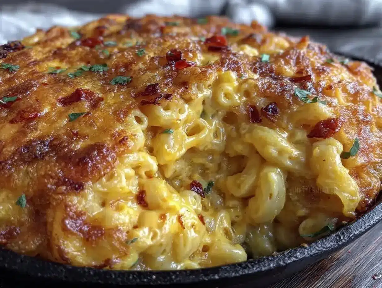 crispy smoked mac and cheese preparation steps