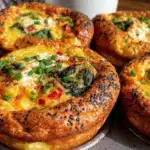 easy cheesy egg muffin cups - featured image