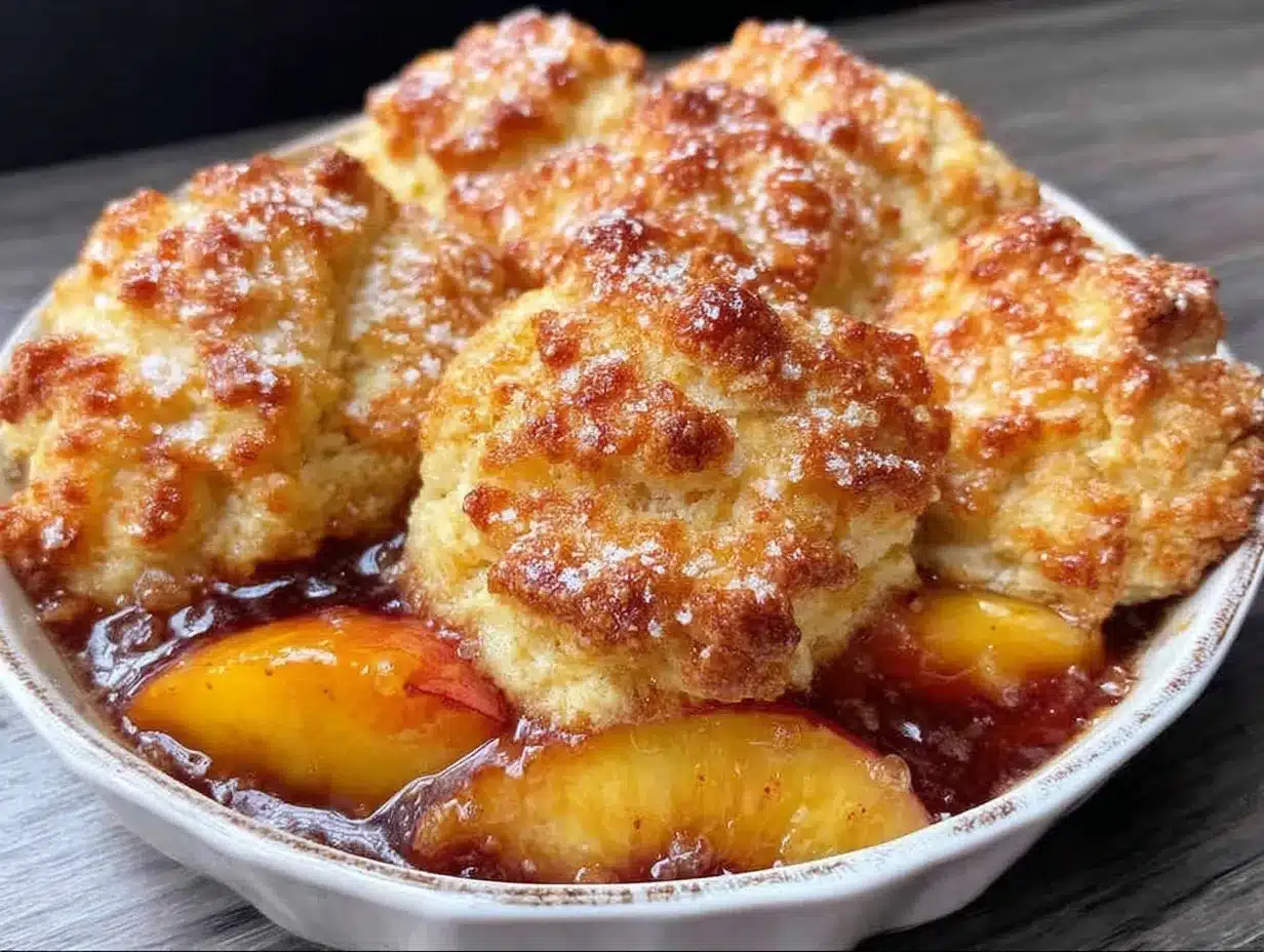easy fresh peach cobbler preparation steps
