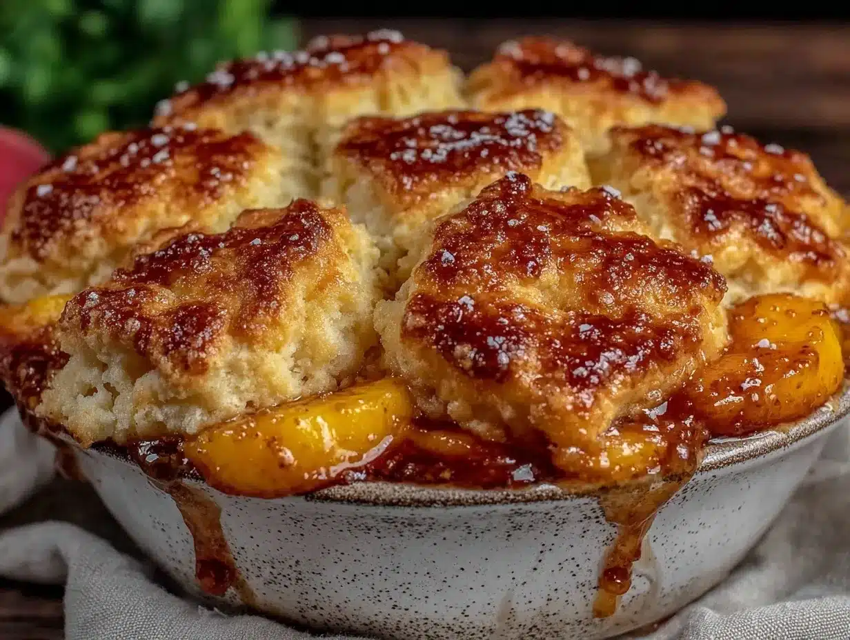 easy fresh peach cobbler preparation steps