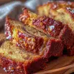 easy moist one-bowl banana bread - featured image