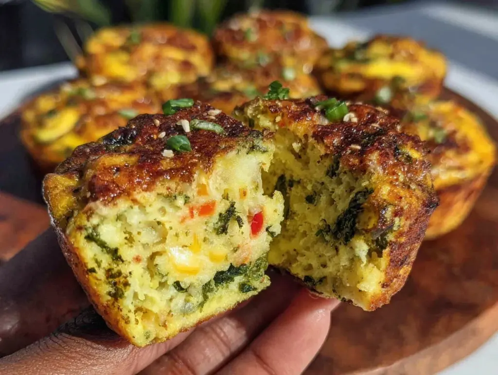 easy veggie-loaded egg muffins - featured image