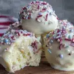 festive firecracker cake pops - featured image