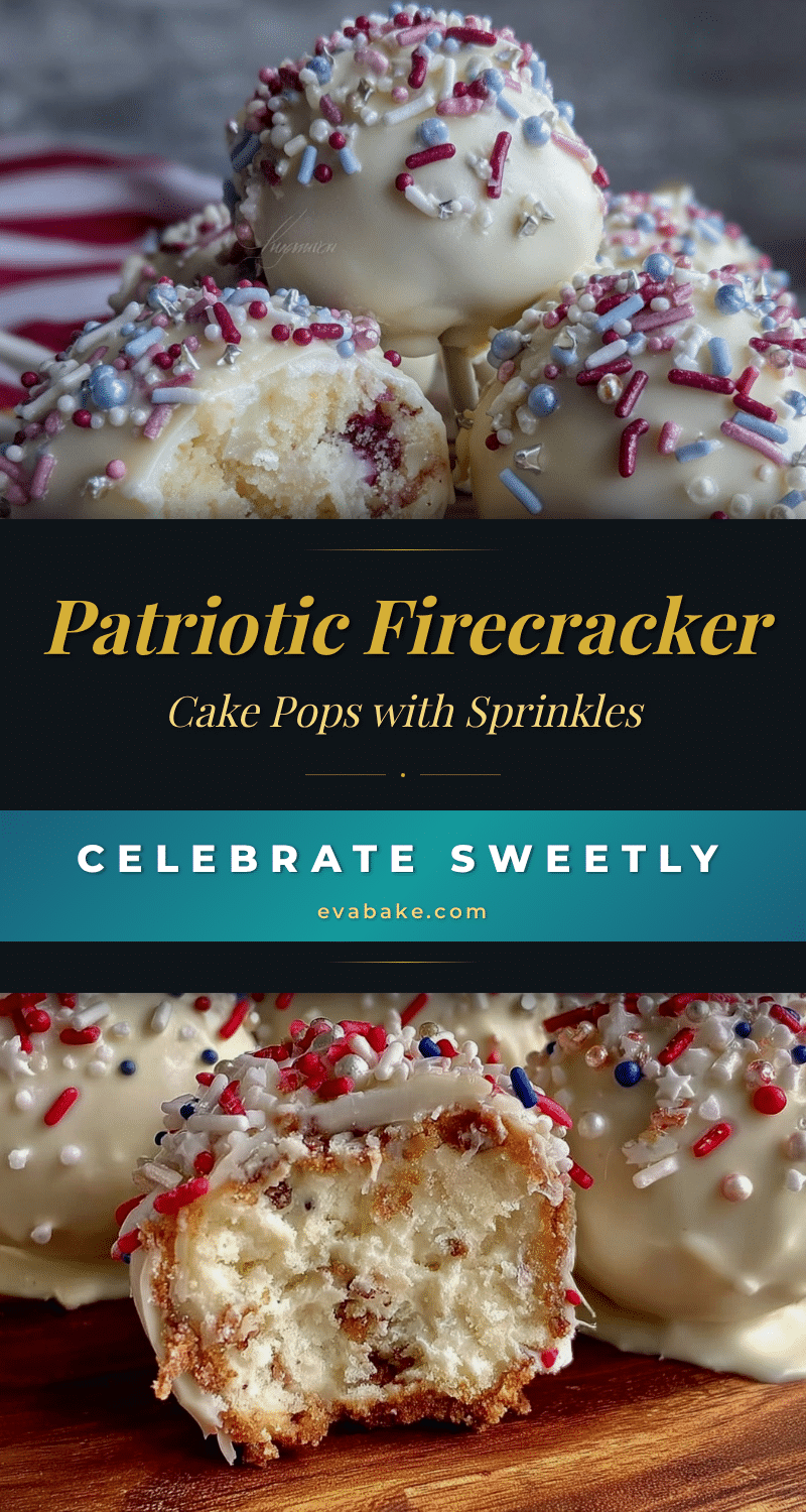 festive firecracker cake pops recipe