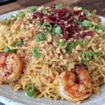 flavorful pad thai with shrimp - featured image