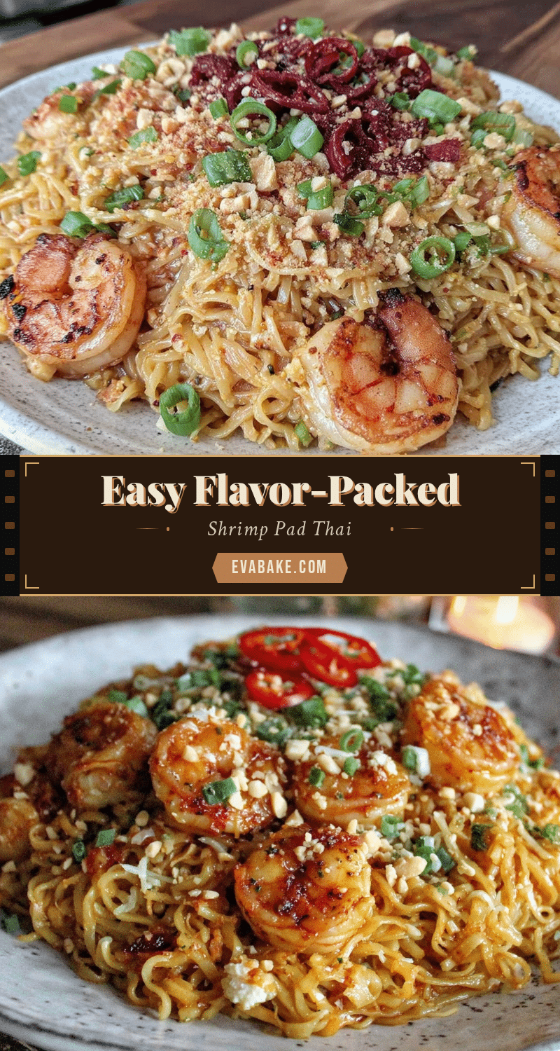 flavorful pad thai with shrimp recipe
