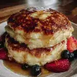 fluffy buttermilk pancakes recipe - featured image