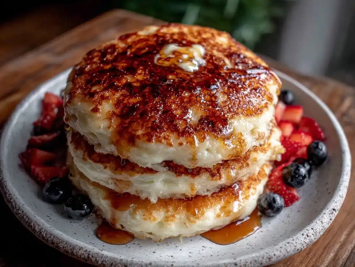 fluffy buttermilk pancakes recipe preparation steps