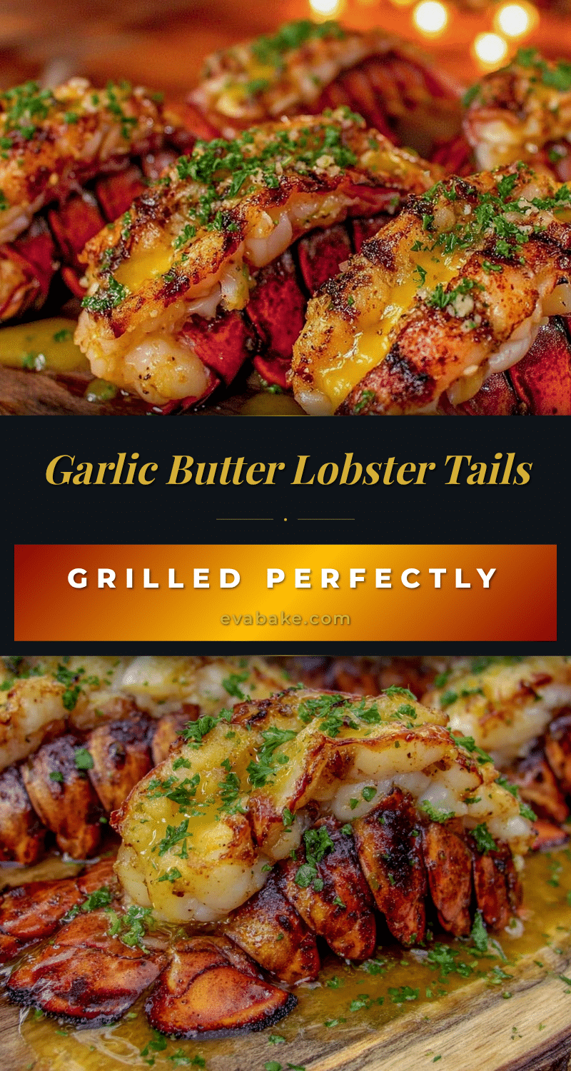 garlic butter grilled lobster tails recipe