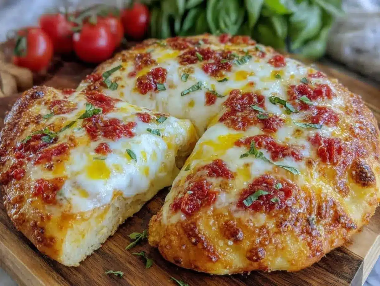 homemade margherita pizza preparation steps