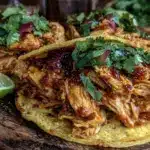 instant pot chicken tacos - featured image