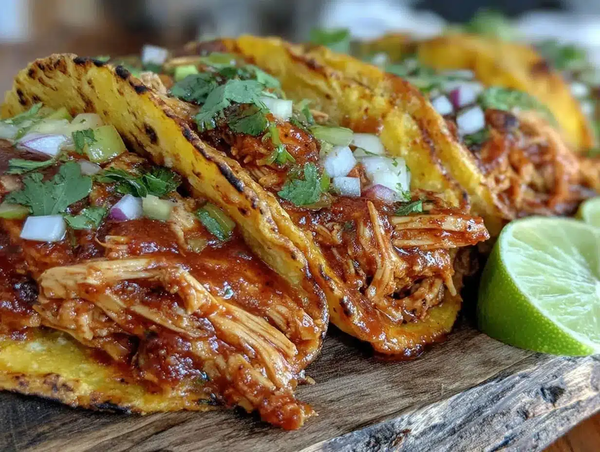 instant pot chicken tacos preparation steps