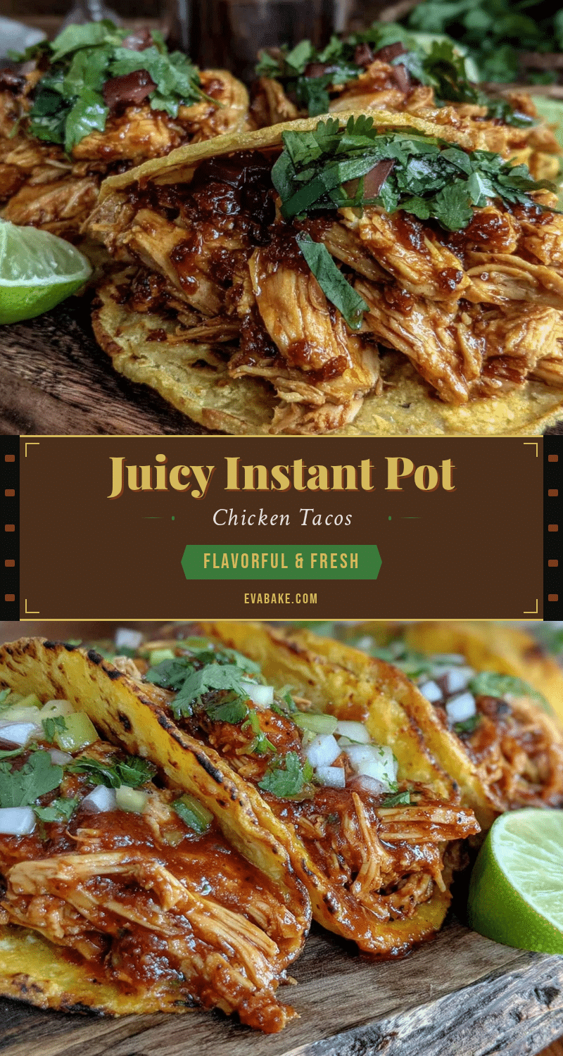 instant pot chicken tacos recipe