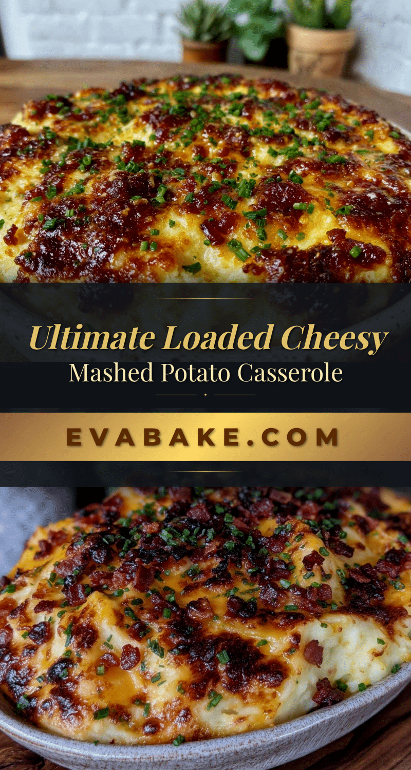 loaded mashed potato casserole recipe