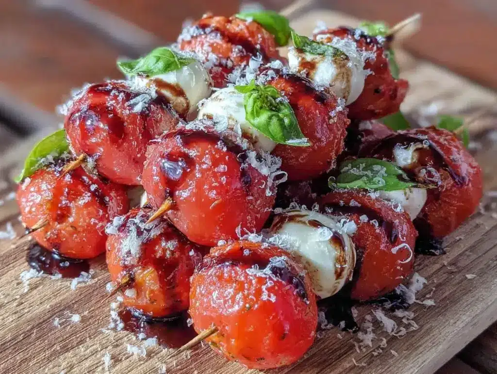 mini Caprese skewers - featured image