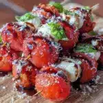 mini Caprese skewers - featured image