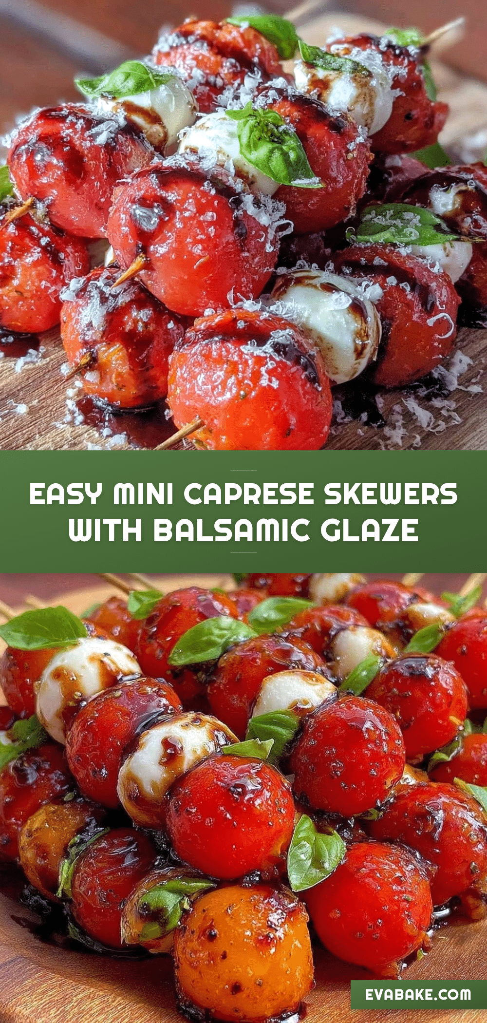 mini Caprese skewers recipe