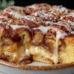 overnight cinnamon roll french toast bake - featured image