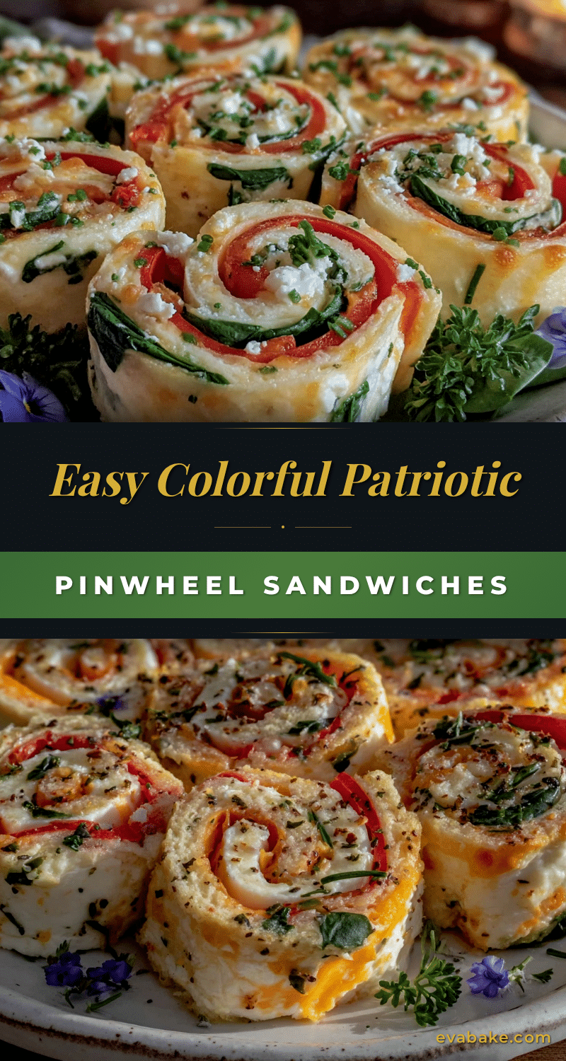 patriotic pinwheel sandwiches recipe