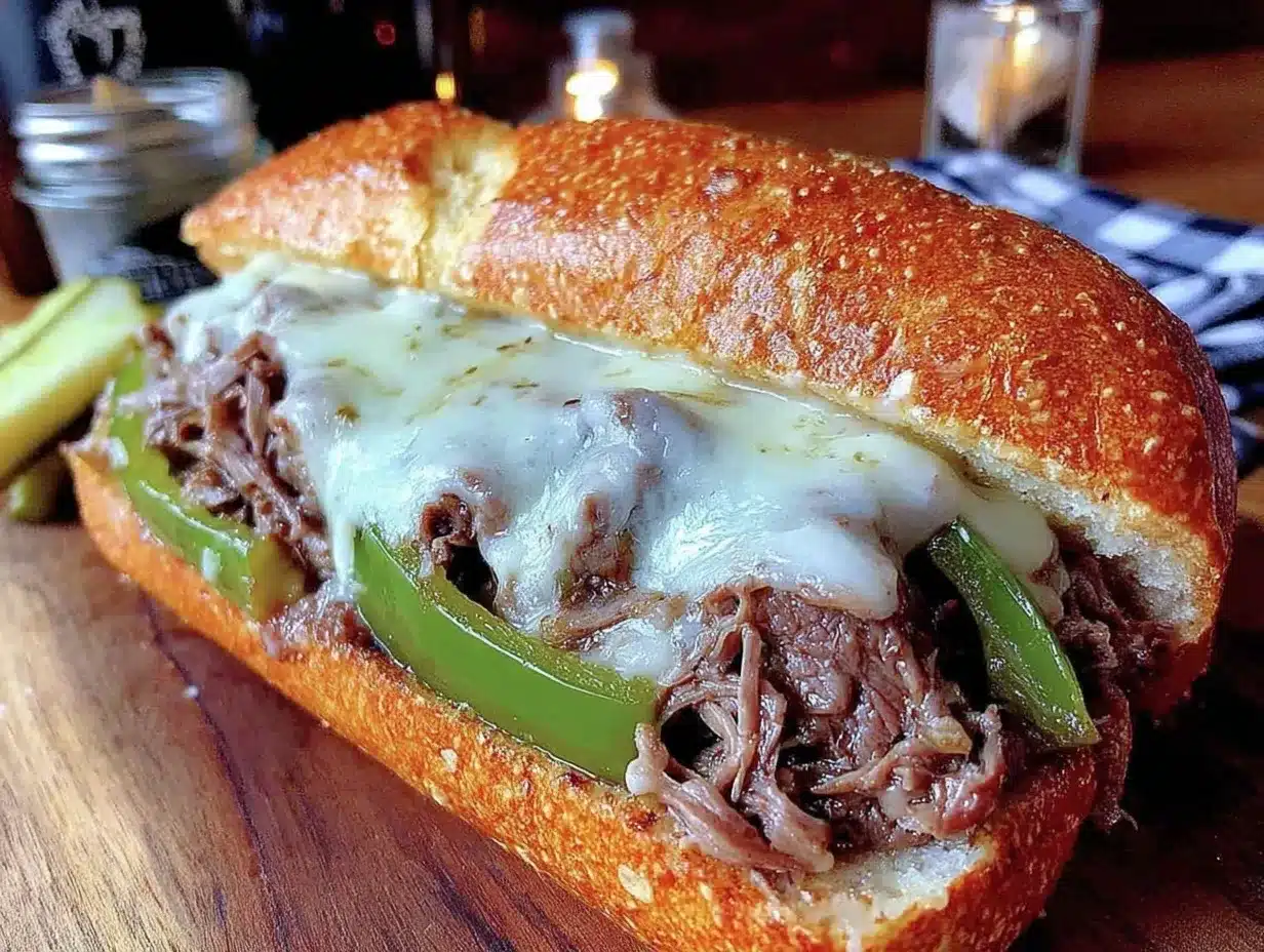 Philly cheesesteak recipe preparation steps