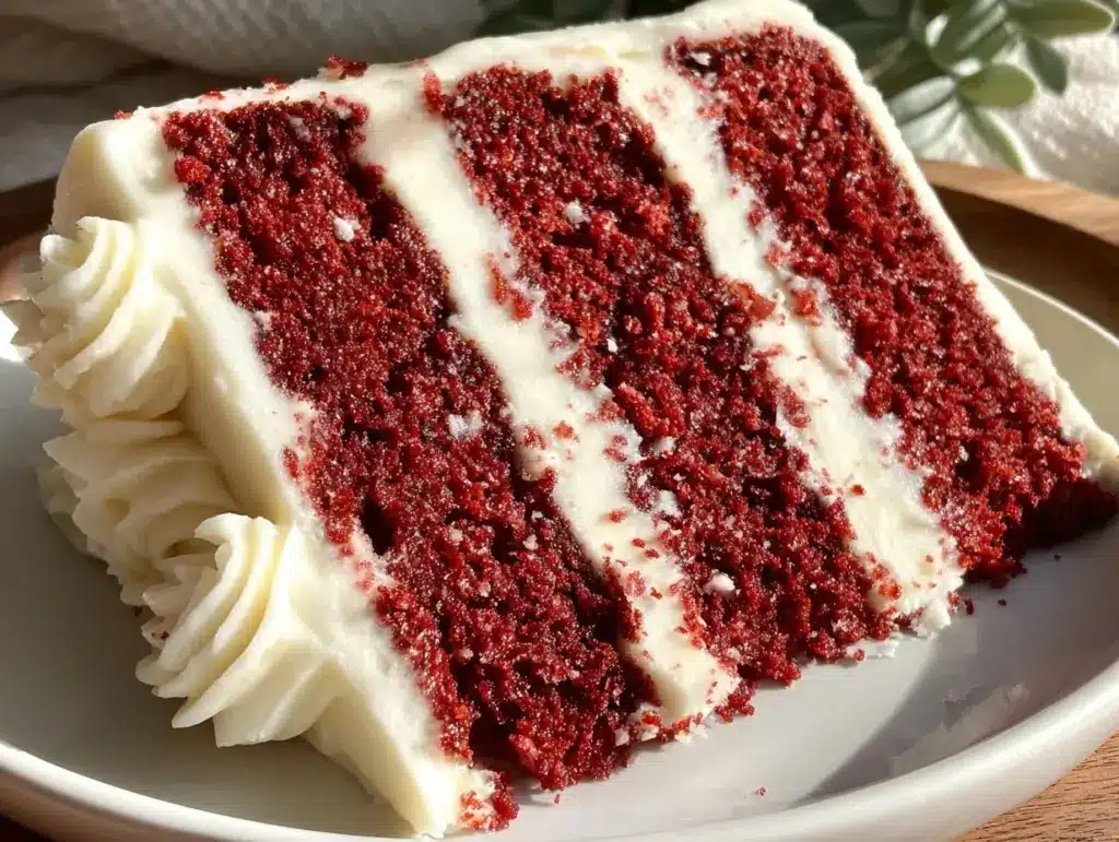 red velvet flag cake recipe - featured image