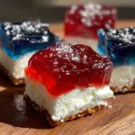 red white and blue jello shots - featured image