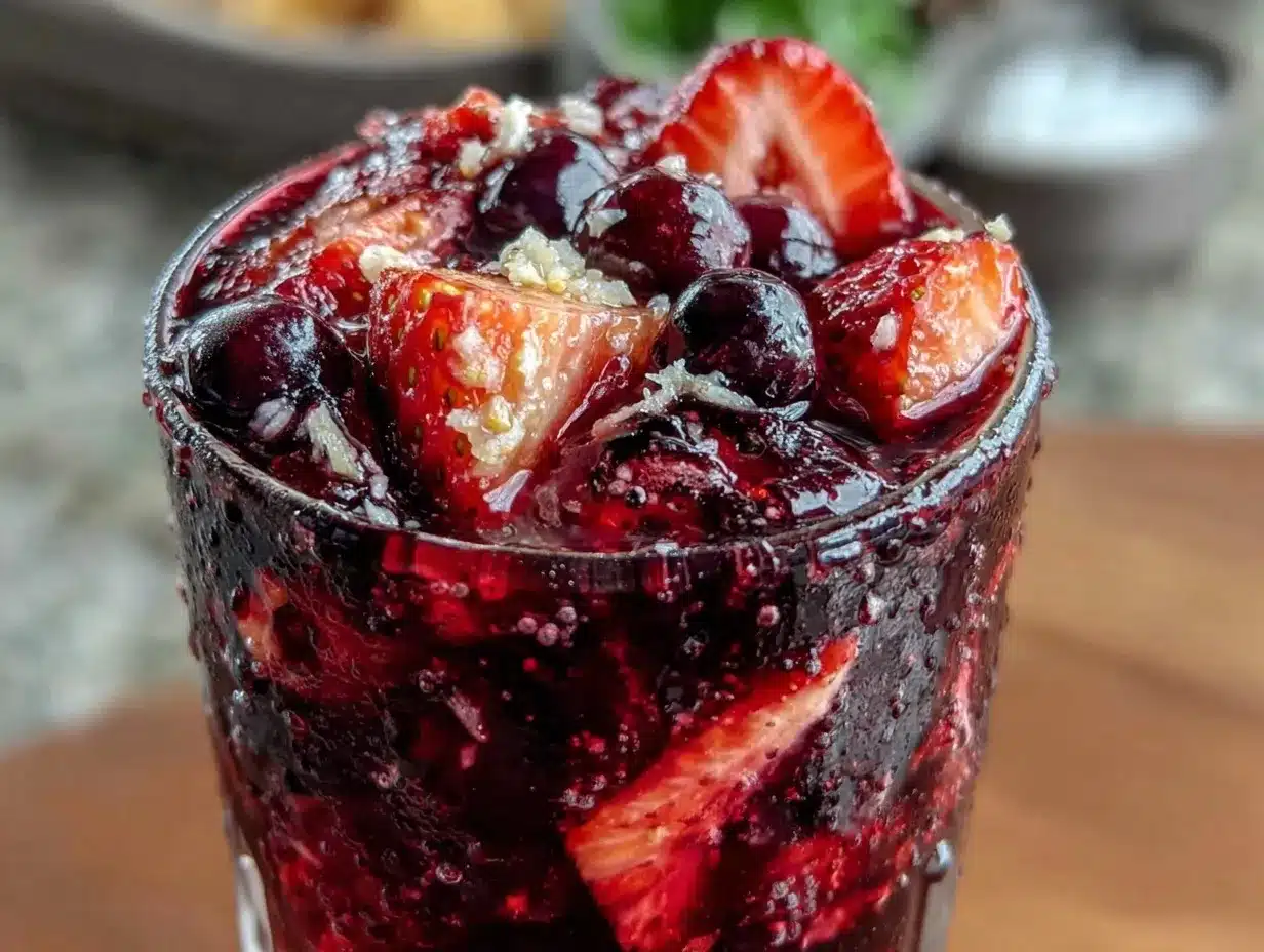 refreshing red white blue sangria preparation steps