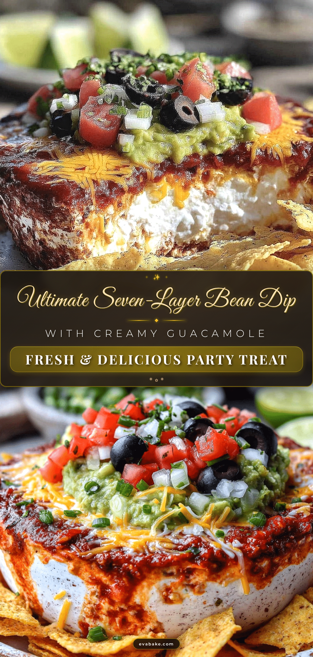 seven-layer bean dip recipe