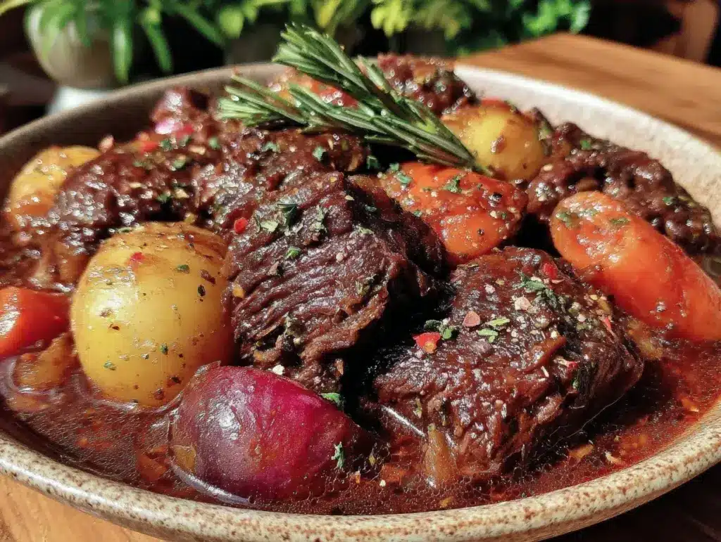 slow cooker beef stew - featured image