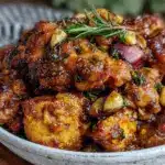 slow cooker honey garlic chicken - featured image
