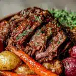 slow cooker pot roast - featured image