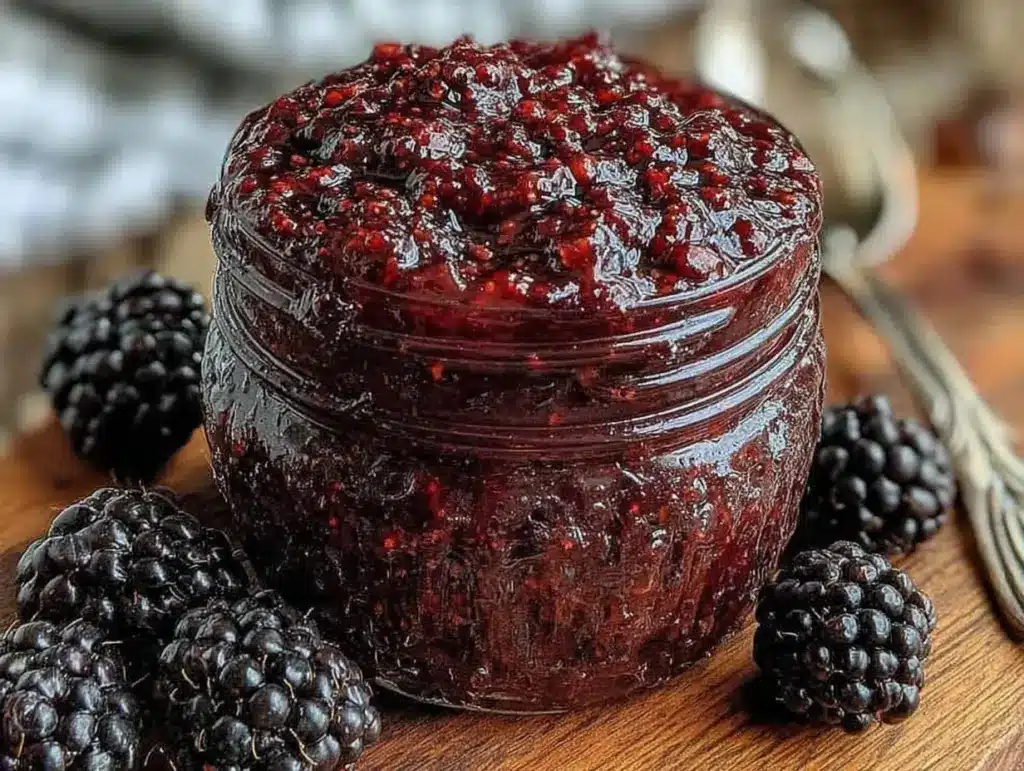 small batch black raspberry jam - featured image