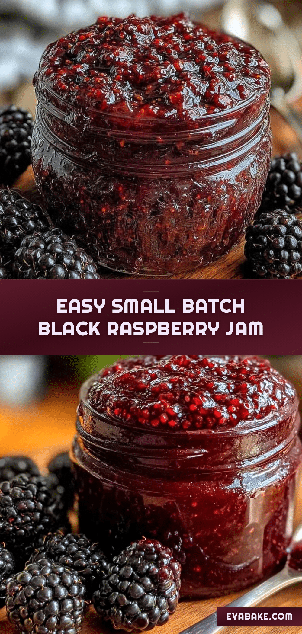 small batch black raspberry jam recipe