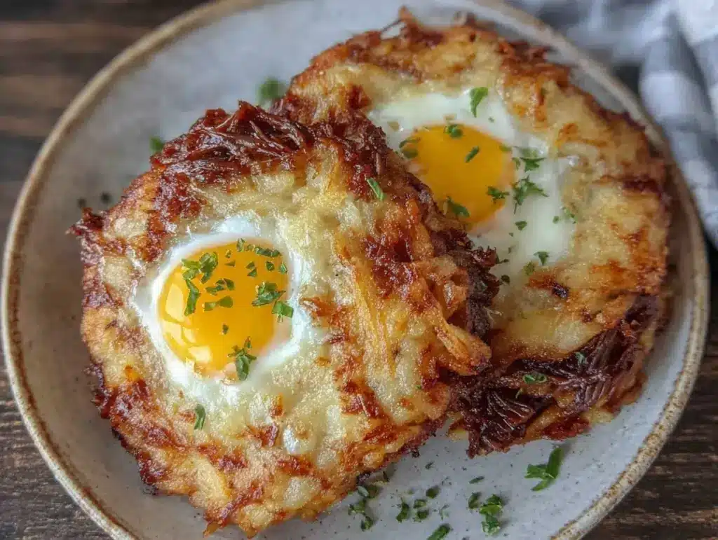 smoked brisket hash browns - featured image