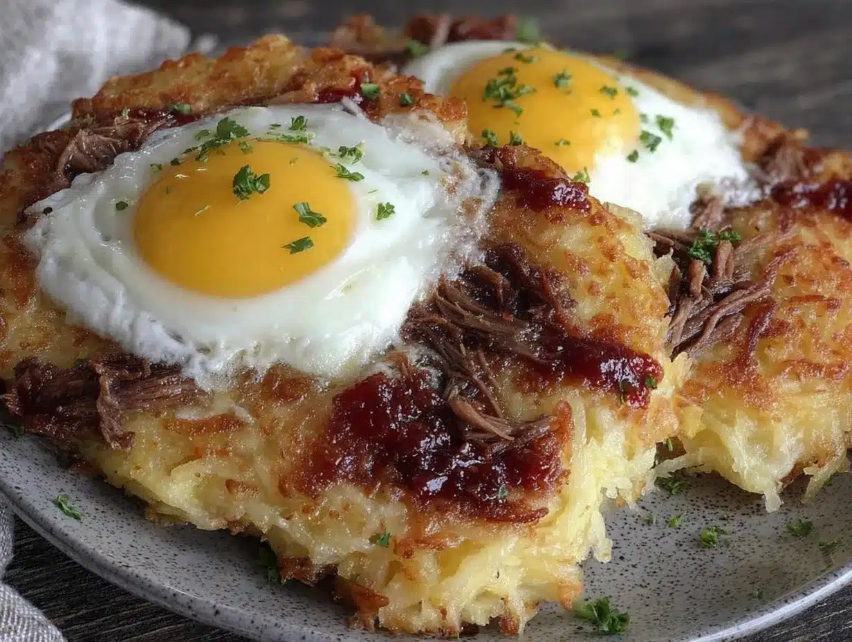 smoked brisket hash browns preparation steps