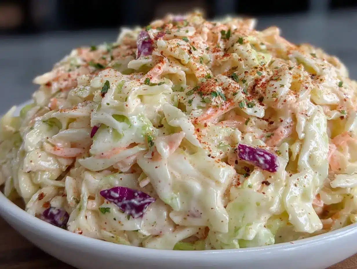 smoked paprika coleslaw preparation steps