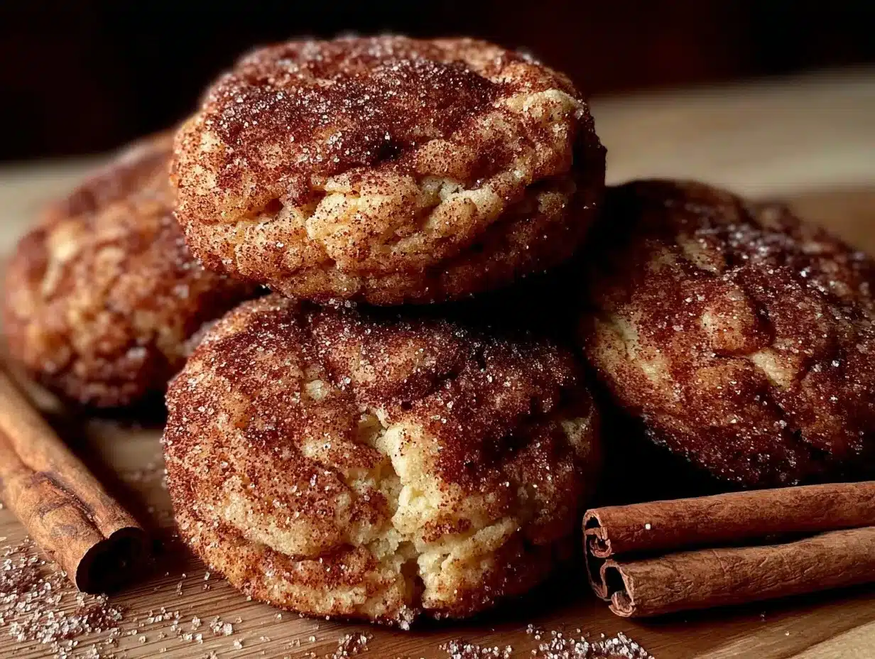 soft bakery-style snickerdoodles preparation steps