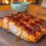 sriracha honey glazed salmon - featured image