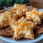 star-shaped cheese and crackers platter - featured image