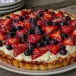 star-spangled berry tart - featured image