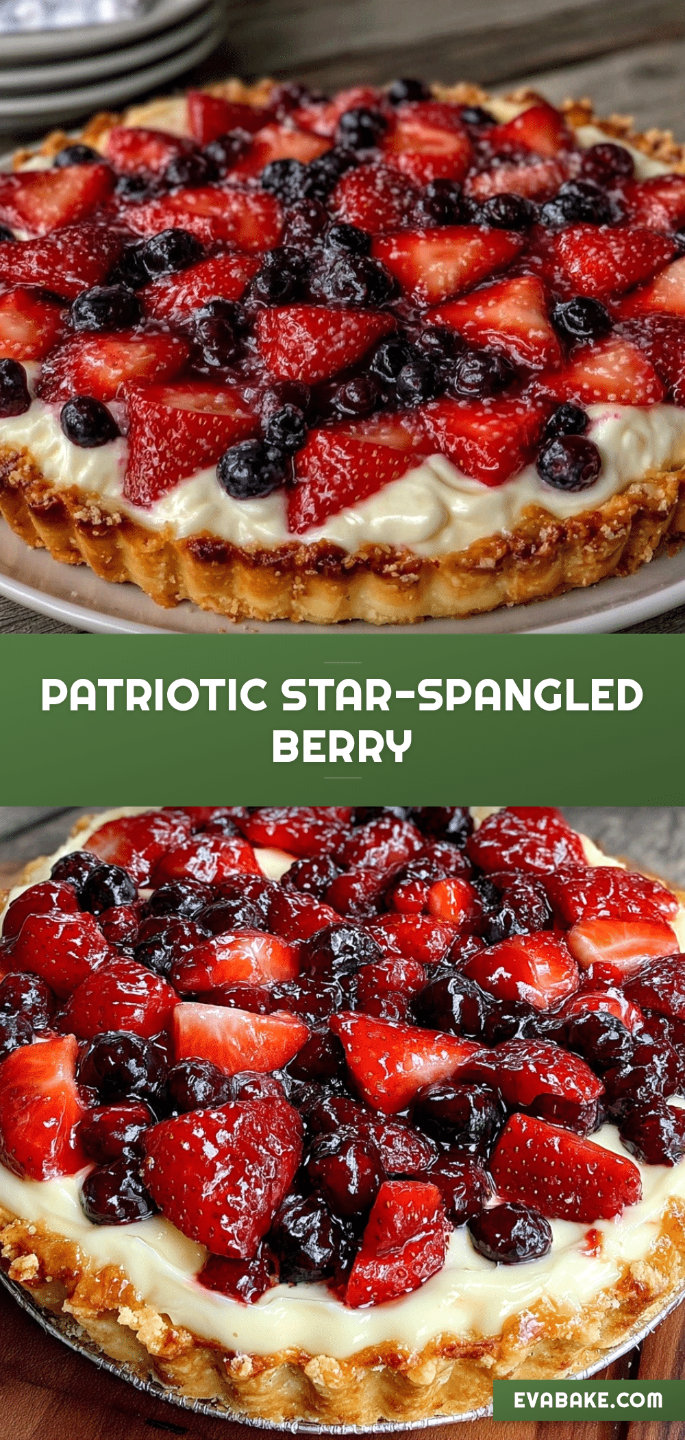 star-spangled berry tart recipe