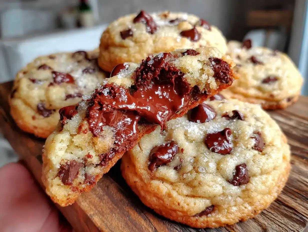 thick chewy chocolate chip cookies preparation steps