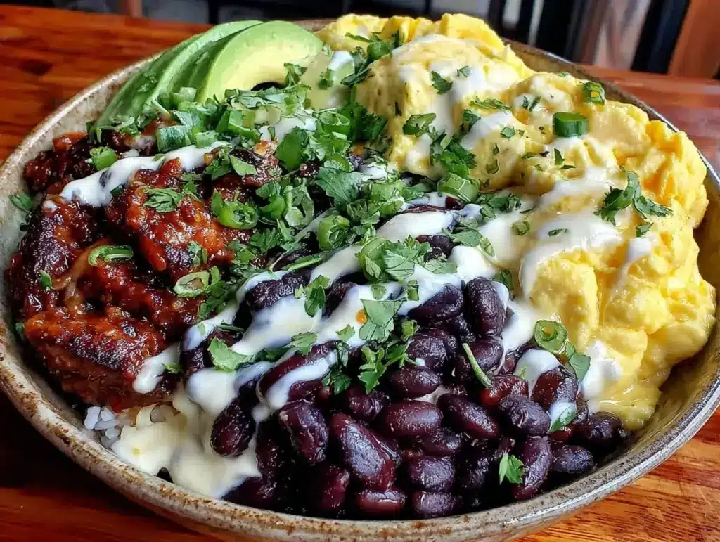 ultimate breakfast burrito bowl - featured image