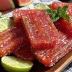 watermelon margarita popsicles - featured image