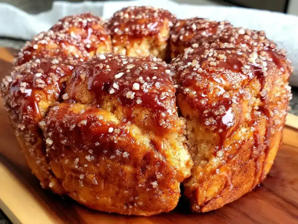 apple fritter yeast bread - featured image