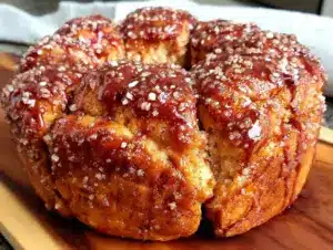 apple fritter yeast bread - featured image